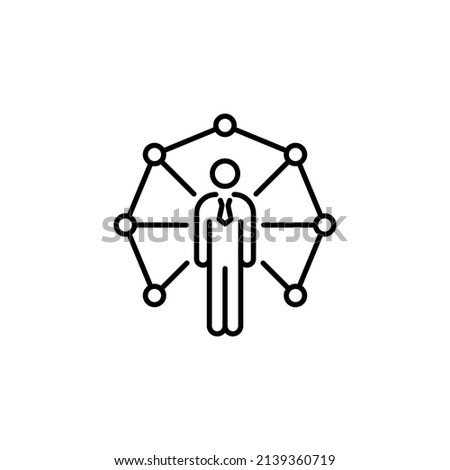 Leadership Competencies icon in vector. logotype