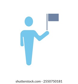 leadership concept line icon. Simple element illustration. leadership concept outline symbol design.