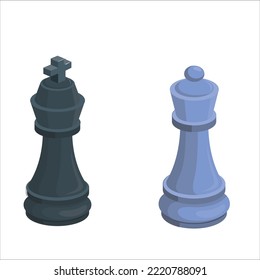 Leadership concept, red pawn of chess, standing out from the crowd of black pawns. 3D Rendering