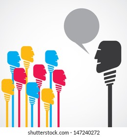 leadership concept vector