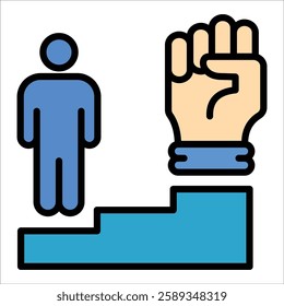 Leadership Development Icon Element For Design