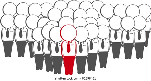 leadership forms a red leader