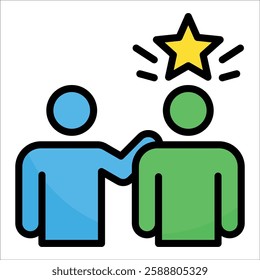 Leadership Icon Element For Design