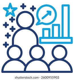 Leadership Icon Element For Design