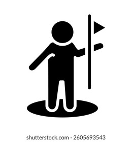 Leadership Icon Element for Design
