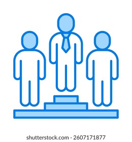 Leadership Icon Element for Design