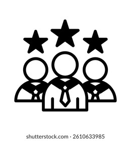 Leadership Icon Element for Design