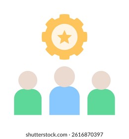 Leadership Icon Element for Design
