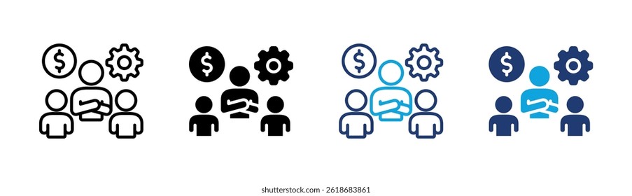 Leadership Icon Element For Design