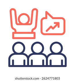 Leadership Icon Element For Design
