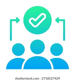 Leadership Icon Element für Design