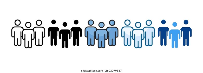 Leadership Icon Set Multiple Style Collection