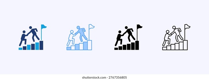 Leadership Icon Set Multistyle Various Collection Element For Design