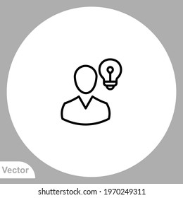 Leadership icon sign vector,Symbol, logo illustration for web and mobile