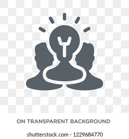 Leadership icon. Trendy flat vector Leadership icon on transparent background from Business and analytics collection. 