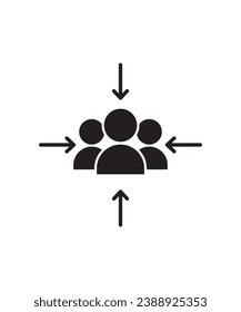 leadership icon, vector best flat icon.