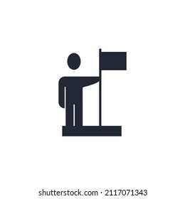 Symbol für Führungssymbole, Vektorelemente für Infografiken
