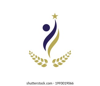 Leadership Logo Design. Success Logo Design Vector