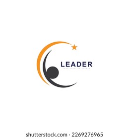 leadership logo success logo and education logo vector