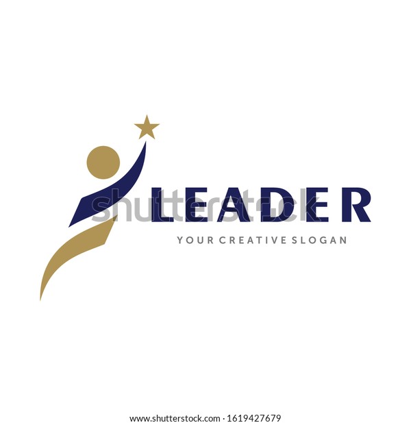 Leadership Logo Success Logo Education Logo Stock Vector (Royalty Free ...