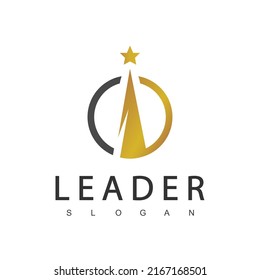 Leadership Logo Suitable For Sport, Education And Human Resource Company Logo
