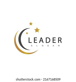 Leadership Logo Suitable For Sport, Education And Human Resource Company Logo