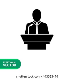 Leadership simple icon