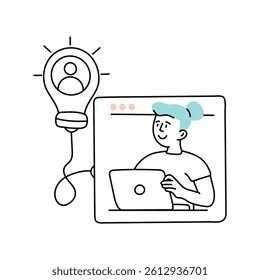 Leadership Skills Vector Style Illustrations 