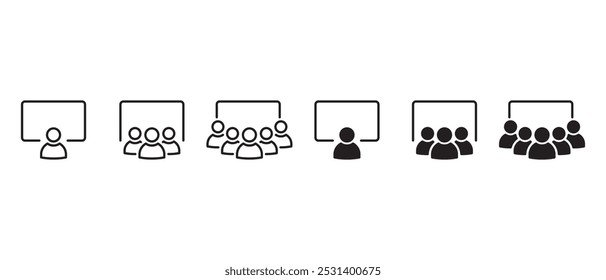 Leadership, teamwork business icons set, business circular icons such as employee, meeting, analytics, target, efficiency, business meeting icons, community support, vector icon transparent background