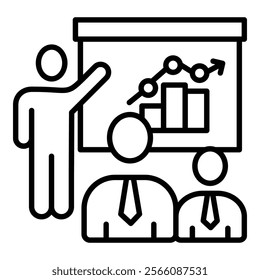 Leadership Training Icon Element For Design