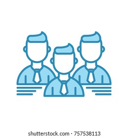Leadership vector icon
