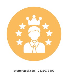  Leadership Vector icon which can easily modify or edit 

