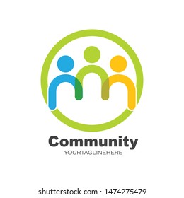 leadership,community,social and company Logo icon vector design