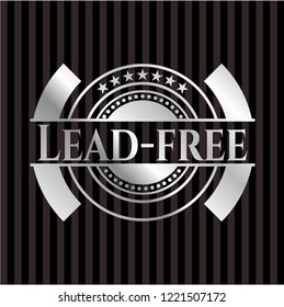 Leadfree Silver Shiny Badge Stock Vector (Royalty Free) 1221507172 ...