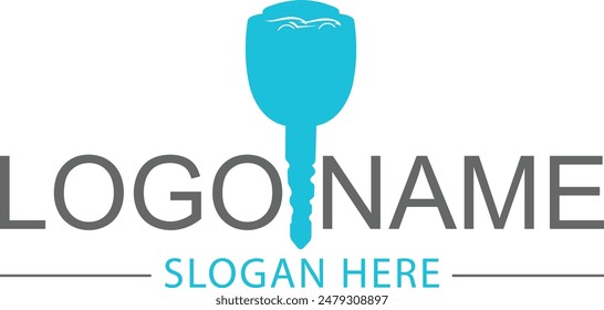 A leading car key logo design often showcases a sleek, modern key shape with minimalist contours, symbolizing precision, technology, and automotive elegance for instant brand recognition.