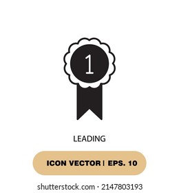 leading icons  symbol vector elements for infographic web