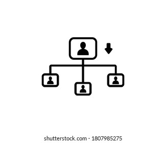 Vector De Icono De Posición Principal E Ilustración