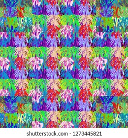 Leaf abstract background multicolor elegant pattern.