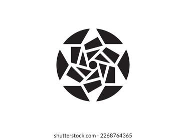 elegantes Design des abstrakten Blattes mit elegantem Ornament