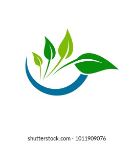 Leaf Abstract Logo Vector