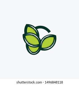 Leaf Abstract Naturally Creative Business Logo