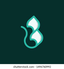 Leaf Abstract Nature Outline Business Logo