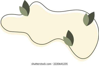 Leaf Abstract Outline Shapes Vector
