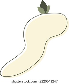 Leaf Abstract Outline Shapes Vector