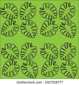 Leaf Abstract Pattern