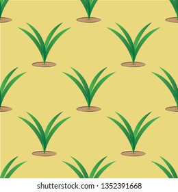 leaf abstract smooth vector pattern