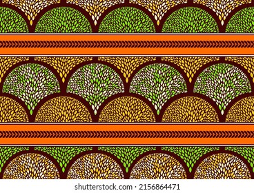 leaf african abstract seamless pattern vibrant colours, textile art, hand-draw line art image and background, fashion artwork for Fabric print, Scarf, Shawl, Carpet, Kerchief, Handkerchief