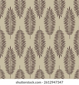 Leaf Allover Seamless Repeat Pattern