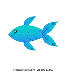 leaf animal vector art design