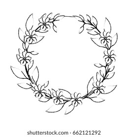 leaf around symbol